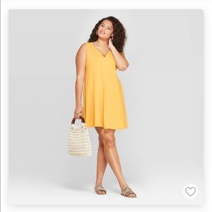 NWOT yellow dress